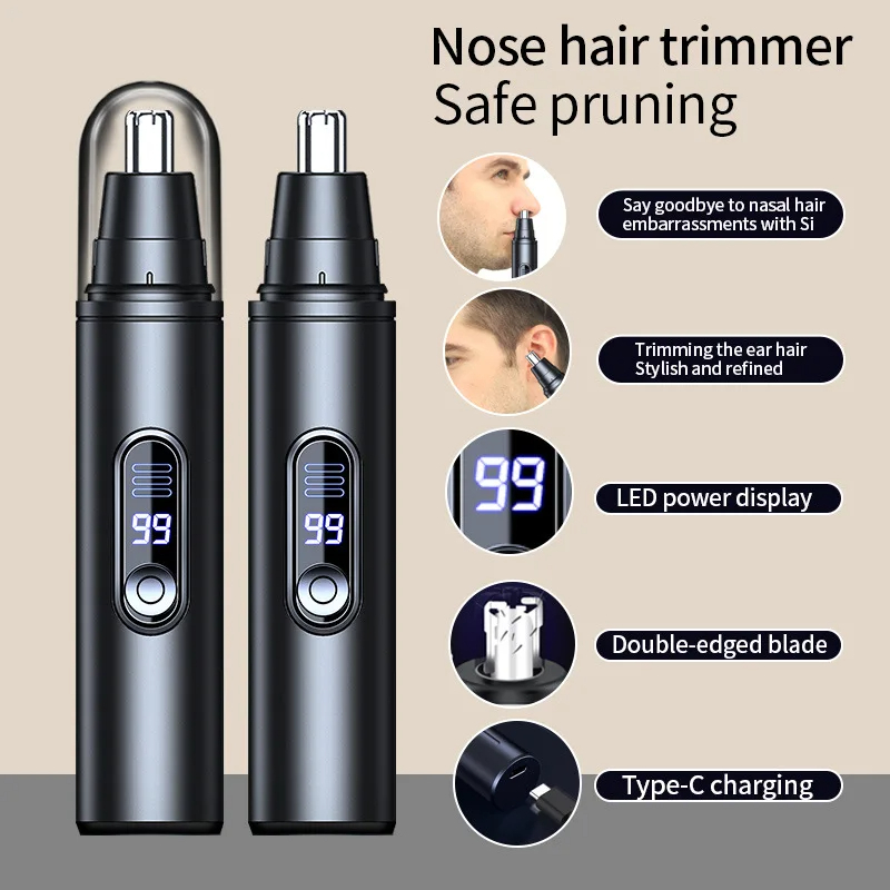 Men'S Grooming Salon - Мини-карманный триммер для волос в носу,