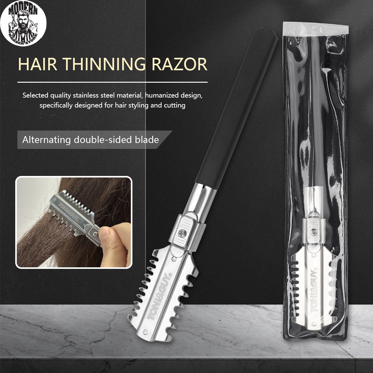Men'S Grooming Salon - Профессиональные двусторонние лезвия для бритья и