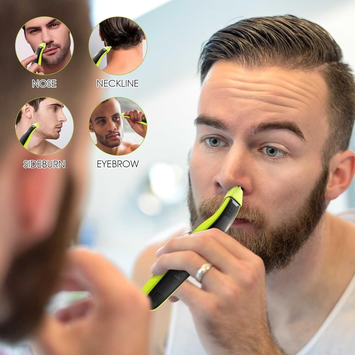 Триммер для волос в носу YUKU, – обзор и цена Men'S Grooming Salon